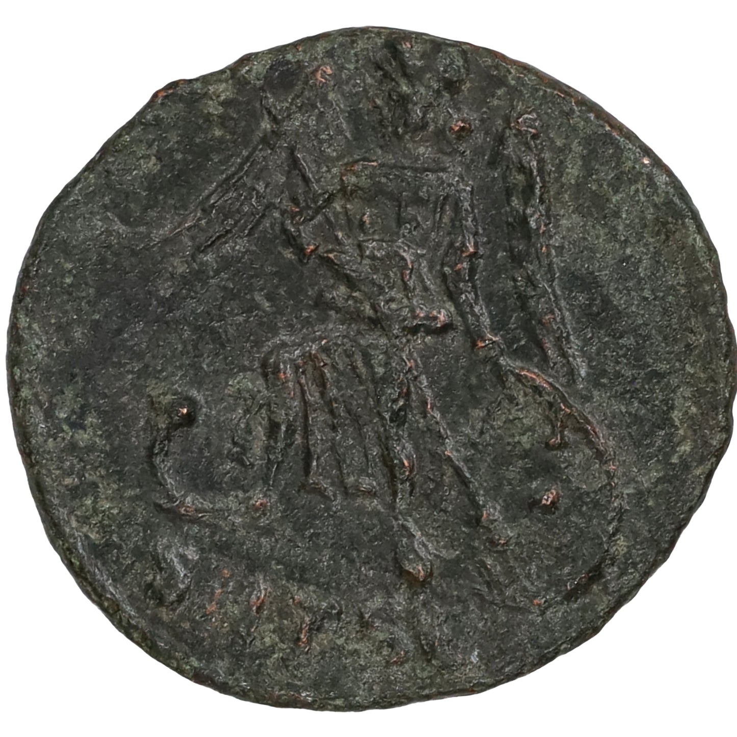 Ancient Rome 307-337 AD Constantine the Great Bronze Coin with Information Sheet