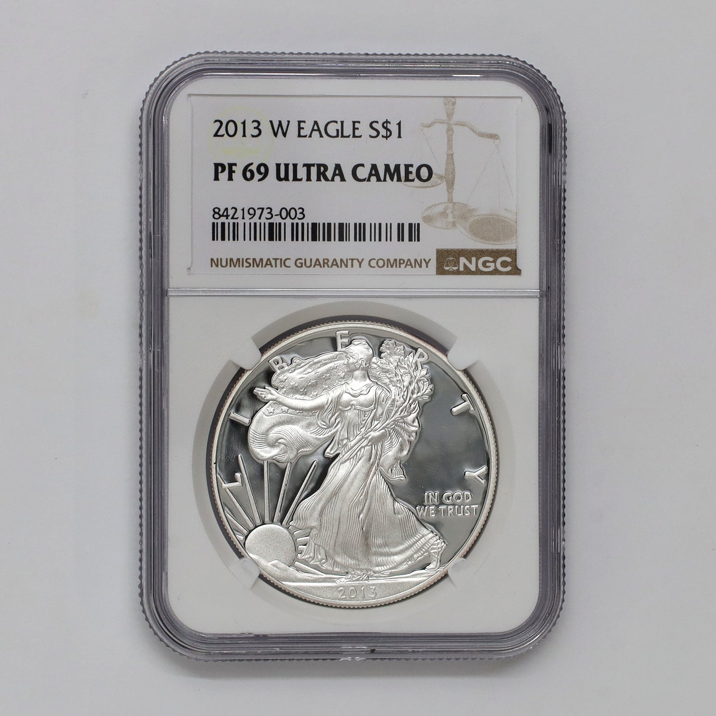 2013 W USA $1 Eagle NGC Certified PF69 Ultra Cameo (No Tax)