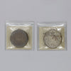 Pair of Great Britain 1977 25 Pence ICCS Certified MS65 and PF66 Silver, 2pcs (Toned)