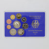Germany 1976 9-Coin Proof Set in Holder (Impaired)