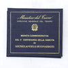Italy 1975 500 Lire Michelangelo 500th Birthday Coin in Presentation Folder (Issues)