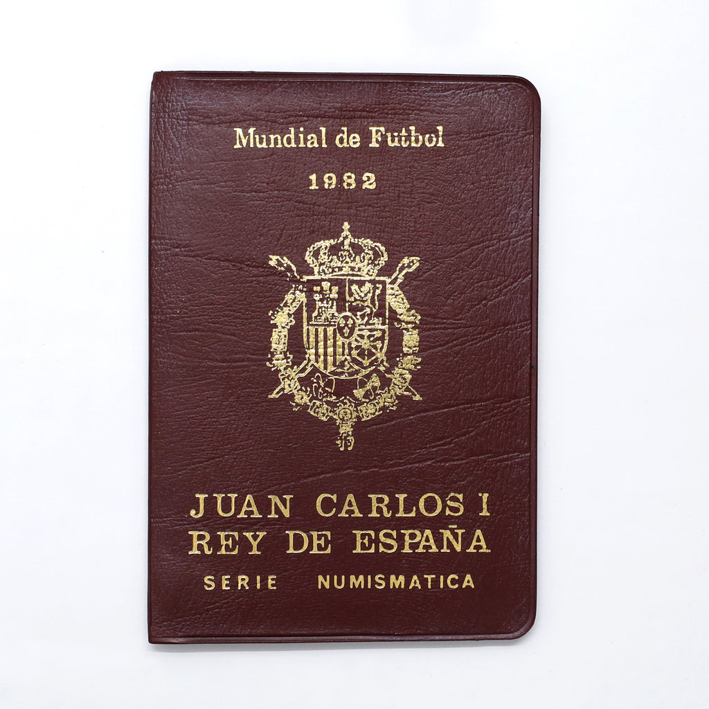 Spain 1982 Madrid FIFA World Cup 6-Coin Souvenir Collection in Folder (Issues)