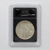 1924 USA Peace Silver Dollar in Slab, Very Good (VG8)