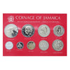 Jamaica 1980 Brilliant Uncirculated 9-Coin Specimen Set (Issues)
