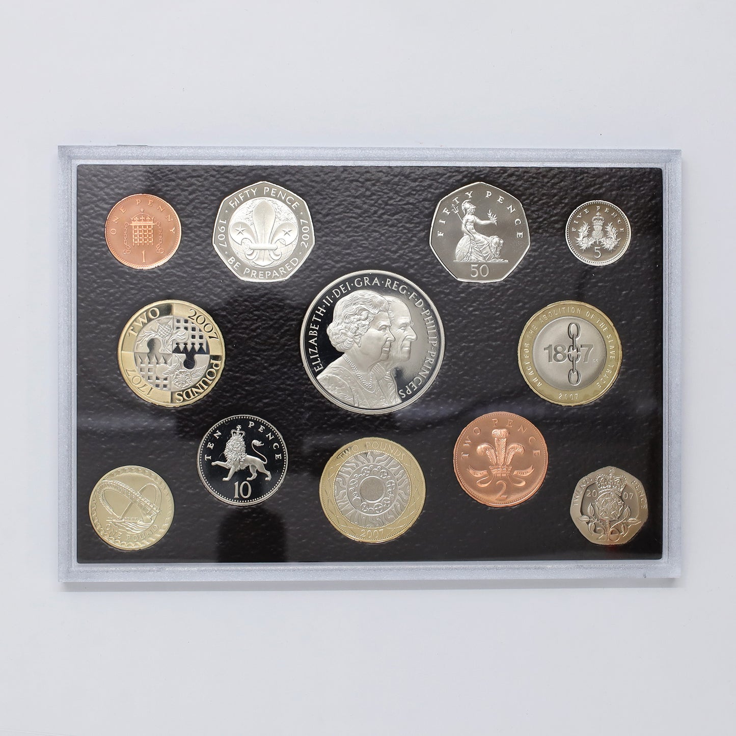United Kingdom 2007 Annual 12-Coin Proof Set (No COA)