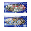 Pair of 1999 & 2000 USA 50 State Quarters in America-Themed Board, 2pcs