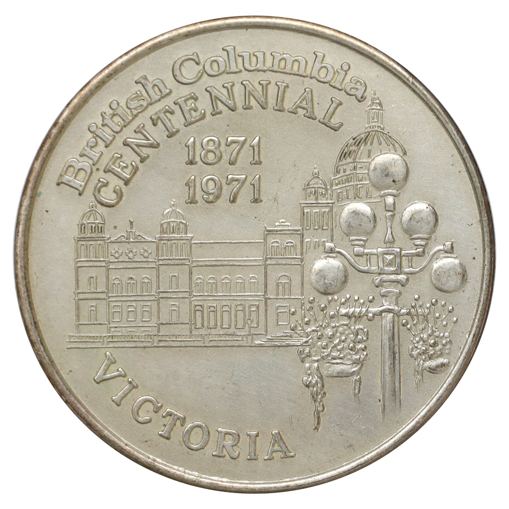 1971 Victoria, BC, Centennial Medallion