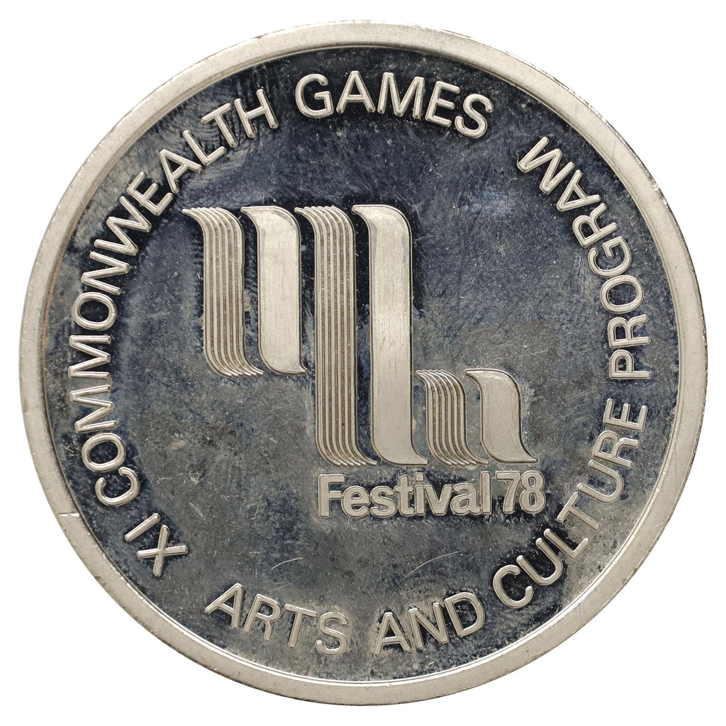 1978 Edmonton, AB, XI Commonwealth Games Medallion