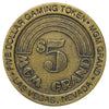 1993 MGM Grand Las Vegas, NV, $5 Gaming Token