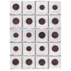 Group Lot of 20x 1911-1960 Canada 1-cents, Fine to Proof Like, 20pcs