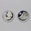 Pair of 2000 & 2001 Canada $20 Transportation Ship Sterling, 2pcs (Coins Only, Scr. Caps)