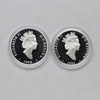 Pair of 1995 & 1998 Canada $20 Aviation Sterling Coins, 2pcs (Coins Only, Scr. Caps)