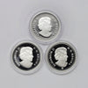 Lot of 3x 2009-2011 Canada Proof Sterling Silver Dollars, 3pcs (Coins Only, Scr. Caps)