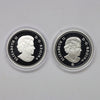 Pair of 2007 & 2010 Canada Proof Sterling Silver Dollars, 2pcs (Coins Only, Scr. Caps)