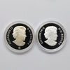 Pair of 2008 & 2009 Great Canadian Locomotives Silver, 2pcs (No Tax) Coins Only, Issues