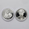 Pair of 2007 & 2011 Canada Proof Sterling Silver Dollars, 2pcs (Coins Only, Scr. Caps)