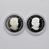 Pair of 2013 & 2016 Canada Proof .999 Silver Dollars, 2pcs (No Tax) Coins Only, Scr. Caps