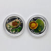 Pair of 2014-2015 Canada $20 Venetian Glass Fine Silver Coins, 2pcs (Issues)