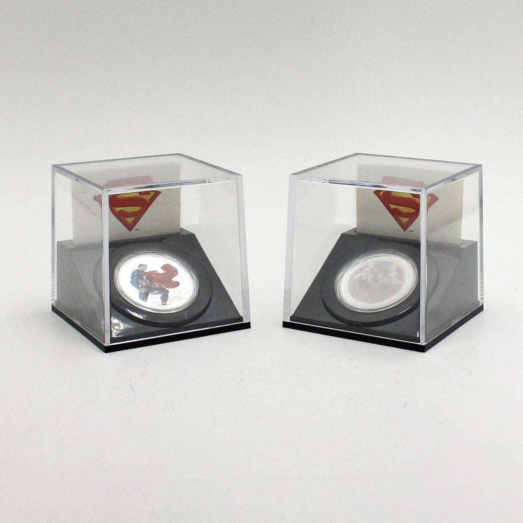 Pair of 2013 Canada $20 Superman 75th Anniversary Silver Coins, 2pcs (No Tax) Issues