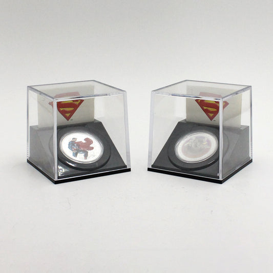 Pair of 2013 Canada $20 Superman 75th Anniversary Silver Coins, 2pcs (No Tax) Issues