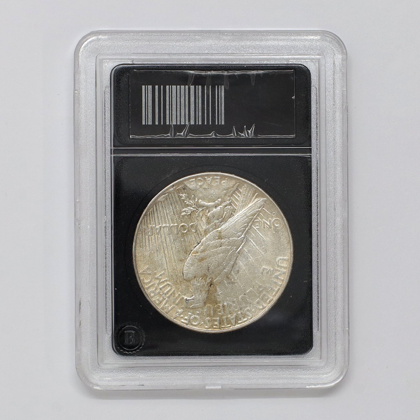 1926 USA Peace Dollar in Slab, Very Good (VG8)