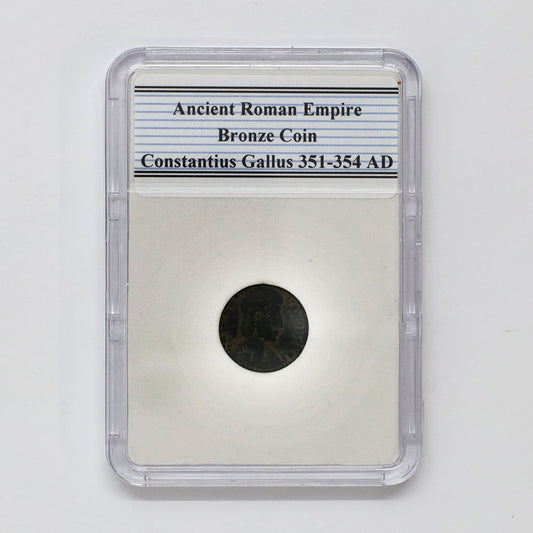 Ancient Rome 351-354 AD Constantius Gallus Bronze Coin