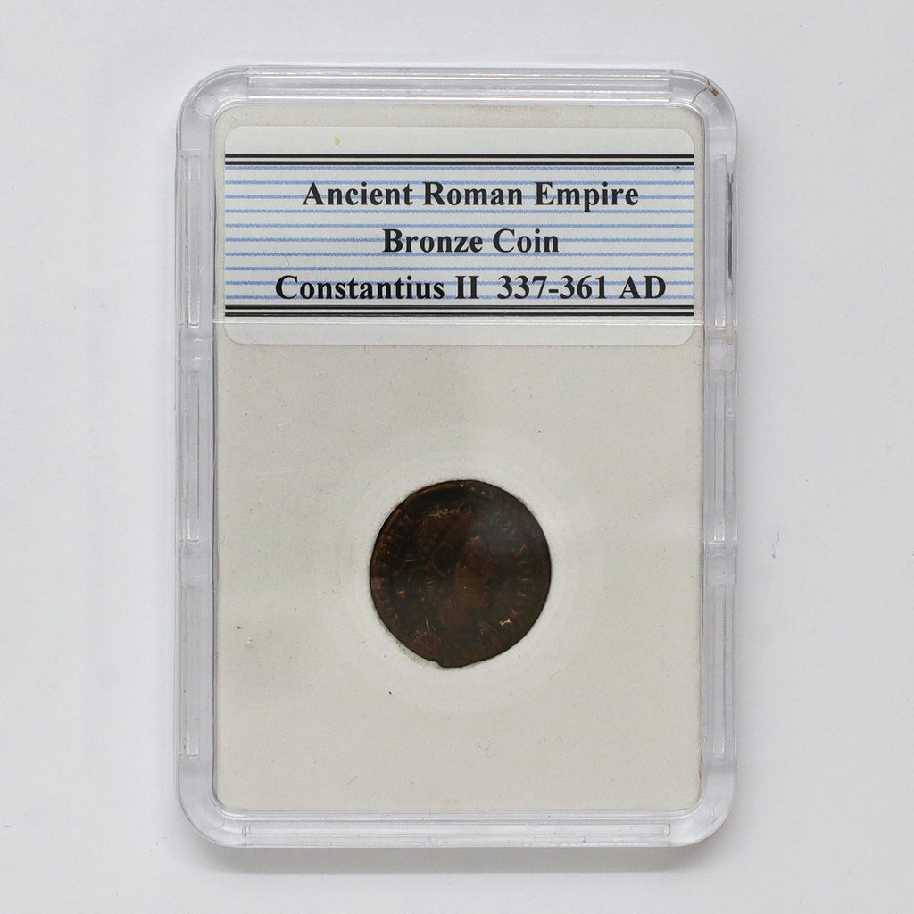 Ancient Rome 337-361 AD Constantius II Bronze Coin