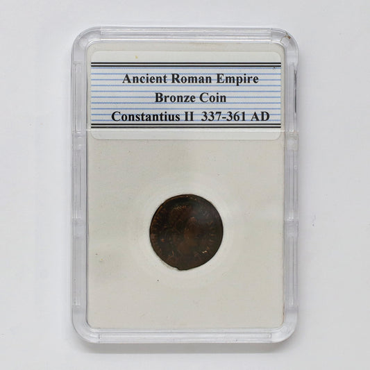 Ancient Rome 337-361 AD Constantius II Bronze Coin