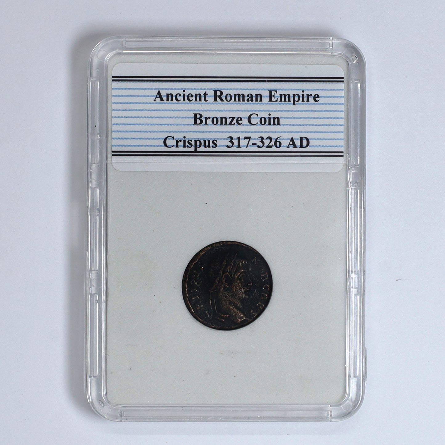 Ancient Rome 317-326 AD Crispus Bronze Coin