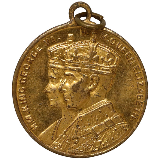 1937 King George VI & Queen Elizabeth Coronation Medal