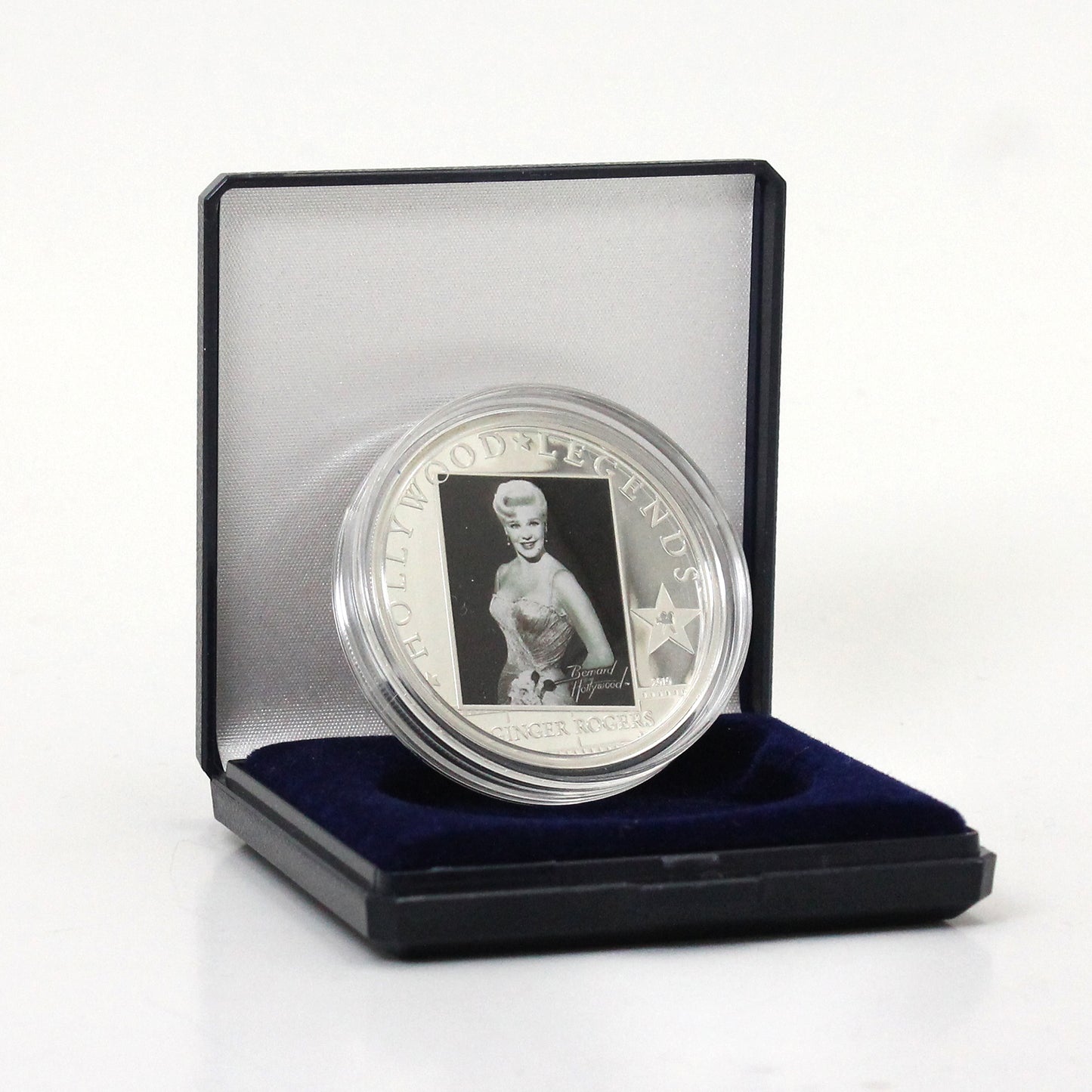 Cook Islands 2010 $5 Hollywood Legends: Ginger Rogers Sterling Silver Coin