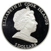 Cook Islands 2010 $5 Hollywood Legends: Ginger Rogers Sterling Silver Coin