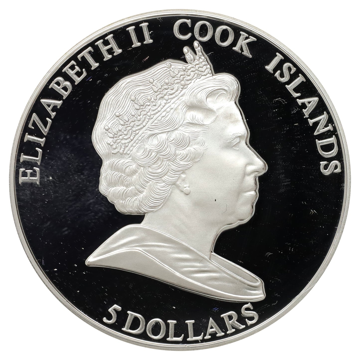 Cook Islands 2010 $5 Hollywood Legends: Ginger Rogers Sterling Silver Coin