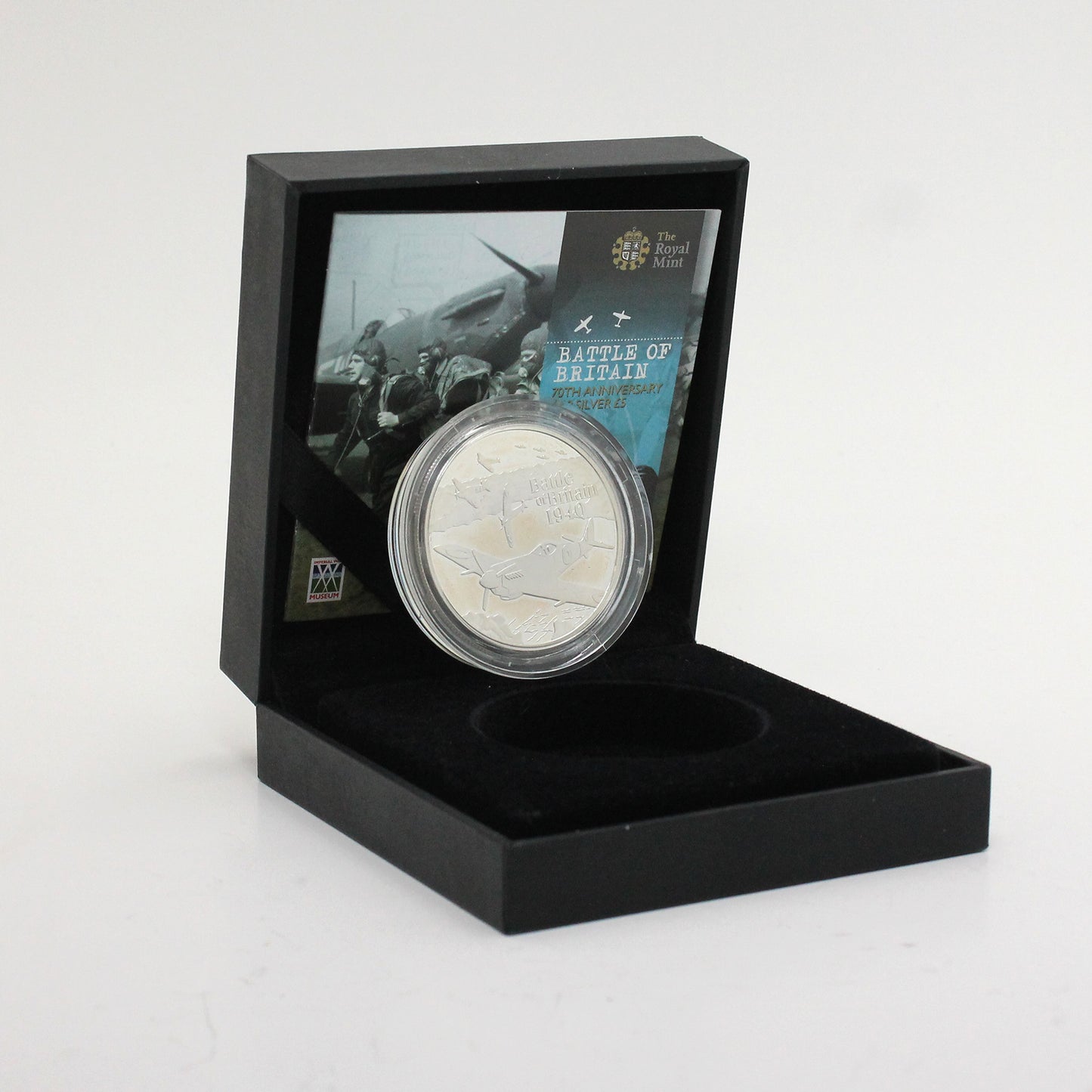United Kingdom 2010 Battle of Britain 70th Anniversary 5 Pound Sterling Silver Coin