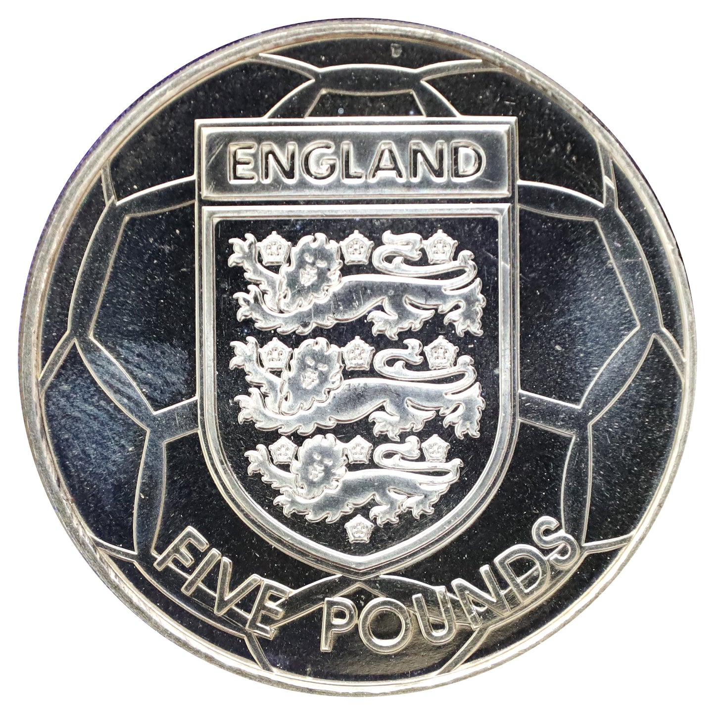 2006 England World Cup Football 5 Pound Commemorative Coin