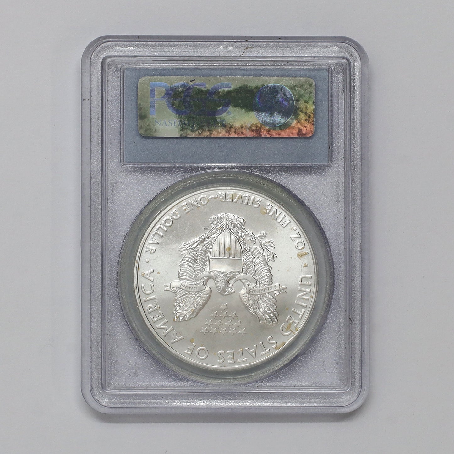 2009 USA Silver Eagle 1oz. Fine Silver PCGS Certified MS70 (No Tax) Toned
