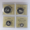 2004 Canada Arctic Fox Fine Silver 4-Coin Fractionals ICCS Crt. PF64 to PF67 UHC (No Tax)