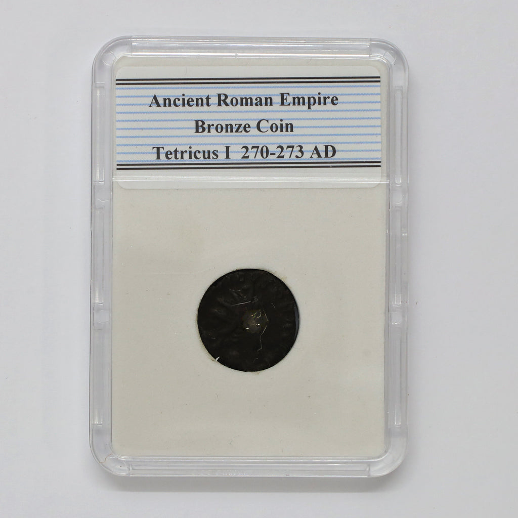 Ancient Rome 270-273 AD Tetricus I Bronze Coin