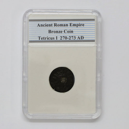 Ancient Rome 270-273 AD Tetricus I Bronze Coin