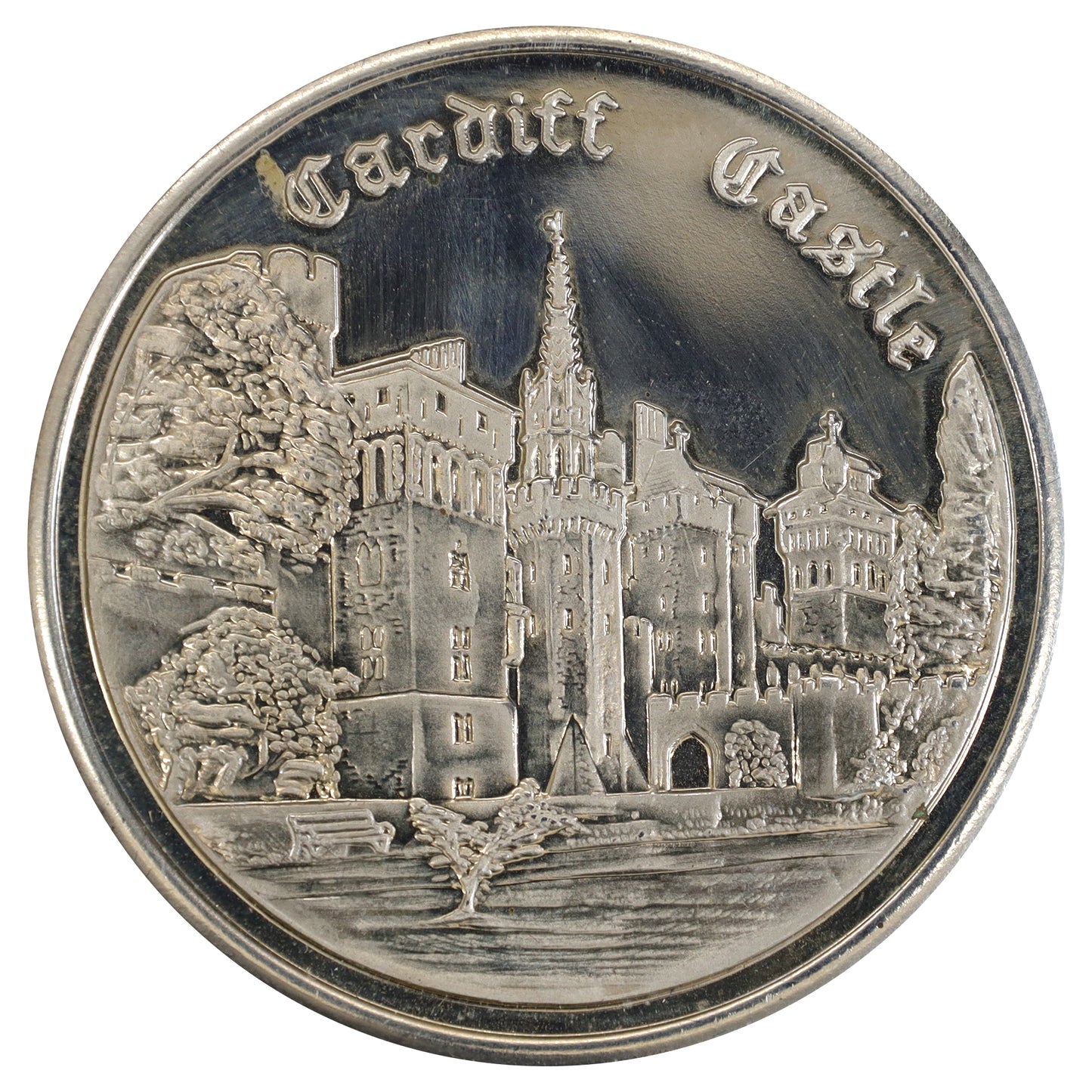 c.1970s Cardiff Castle Medallion in Case (Issues)