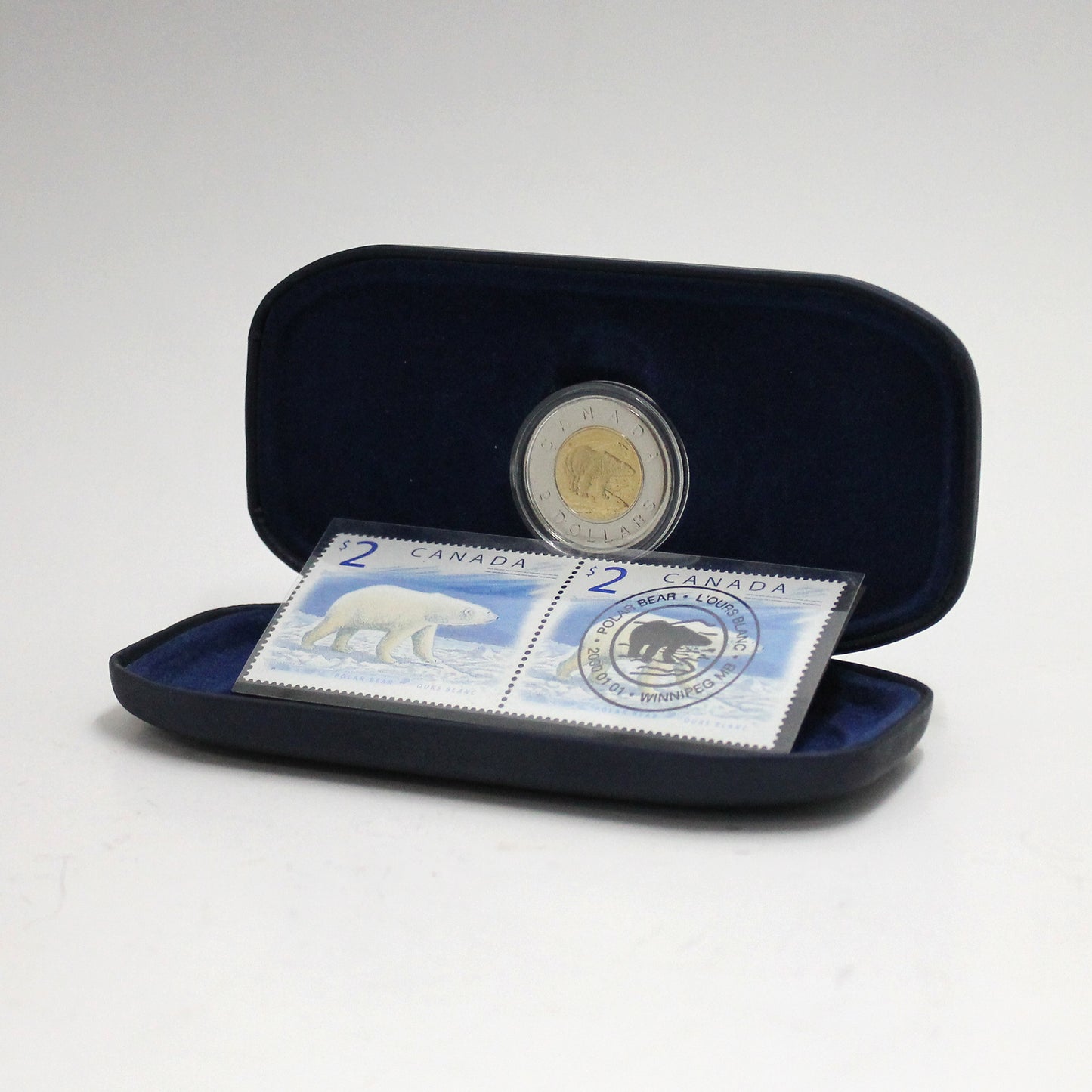 2000 Canada Polar Bear Coin and Stamp Set (Issues)