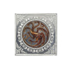 2022 New Zealand Game of Thrones Targaryen Sigil 1oz. Fine Silver Medallion (No Tax)