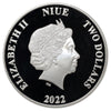 2022 Niue $2 DC Classics: AQUAMAN 1oz. Fine Silver Coin (No Tax)