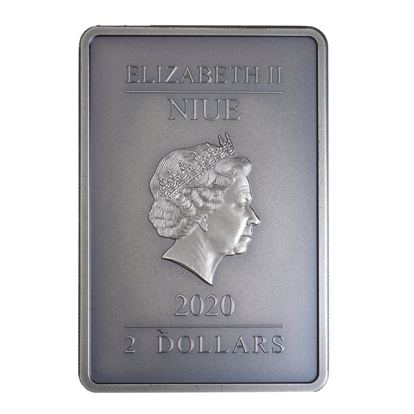 2020 Niue $2 DC Caped Crusader Batman 1oz. Fine Silver Bar (No Tax) minor wear