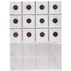 Group Lot of 12x 1862-1880 USA Cents, 12pcs