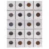 Group Lot of 20x 1943-1993 Canada 5-cents, Circ. To PL, 20pcs
