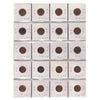 Group Lot of 60x 1920-1978 Canada 1-cents, General Circulated Quality, 60pcs