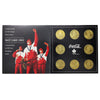 2002 Coca-Cola Canadian Men's Olympic Hockey Team 8-Medallion Set