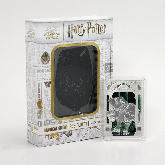2023 Niue $2 Harry Potter Magical Creatures: Fluffy 1oz. Silver Coin (No Tax)