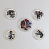 2016 Fiji $1 Captain America: Civil War Silver 6-Coin Set with Lunchbox (No Tax) issues